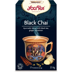 herbata czarba black chai z imbirem i cynamonem BIO- Yogi Tea