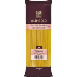 Makaron kukurydziano- ryżowy spagetti BIO bezglutenowy 500g - ALB GOLD