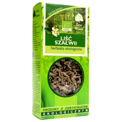 Herbatka liść szałwi BIO 25g Dary Natury