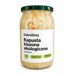 Dobrodziej Kapusta kiszona BIO 900g słoik
