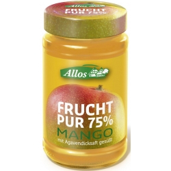 Mus z mango (75% owoców) BIO 250g Allos