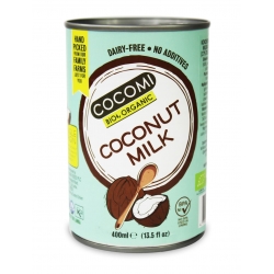 Coconut milk w puszcze 17% tłuszczu BIO 400ml COCOMI