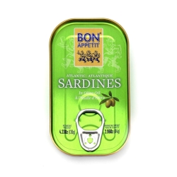 SARDYNKI PORTUGALSKIE W OLIWIE Z OLIWEK 120 g (84