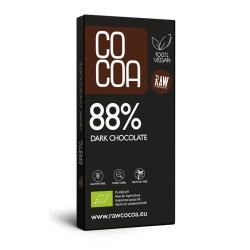 CZEKOLADA CIEMNA 88% BIO 50 g - COCOA