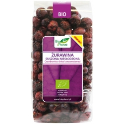 Żurawina suszona niesłodzona BIO 50g BIO PLANET