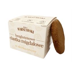 CIASTKA MIGDAŁOWE ZE SKÓRKĄ CYTRYNY BEZGLUTENOWE 1