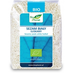 Sezam biały łuskany 250g BIO Bio Planet